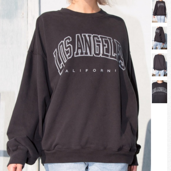 Brandy Melville Sweaters - Brandy Melville ERICA LOS ANGELES SWEATSHIRT